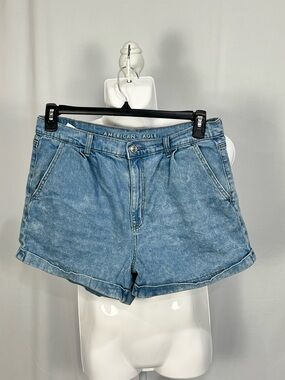 American Eagle Outfitters Light Wash Denim Jean Shorts